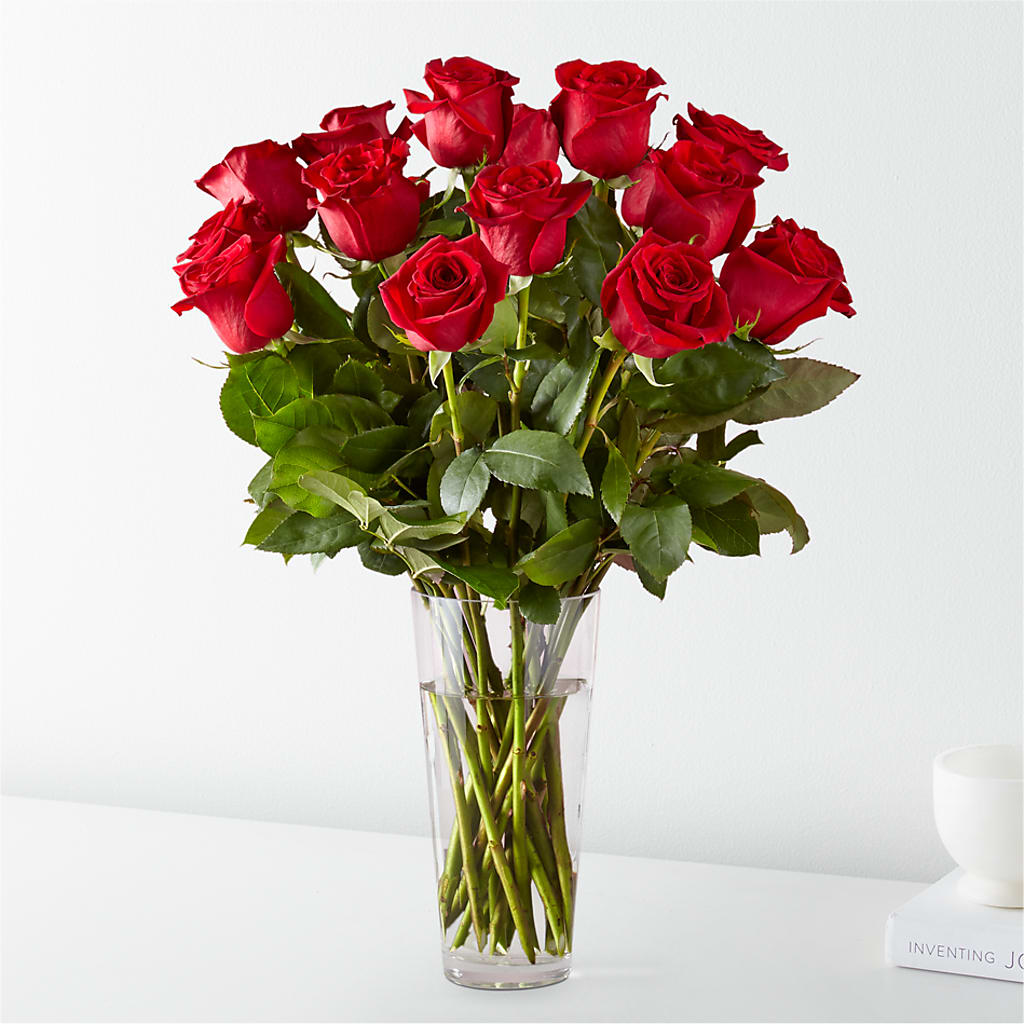 Long Stem Red Rose Bouquet – Lasting Impressions Flowers Llc, Flemingsburg KY
