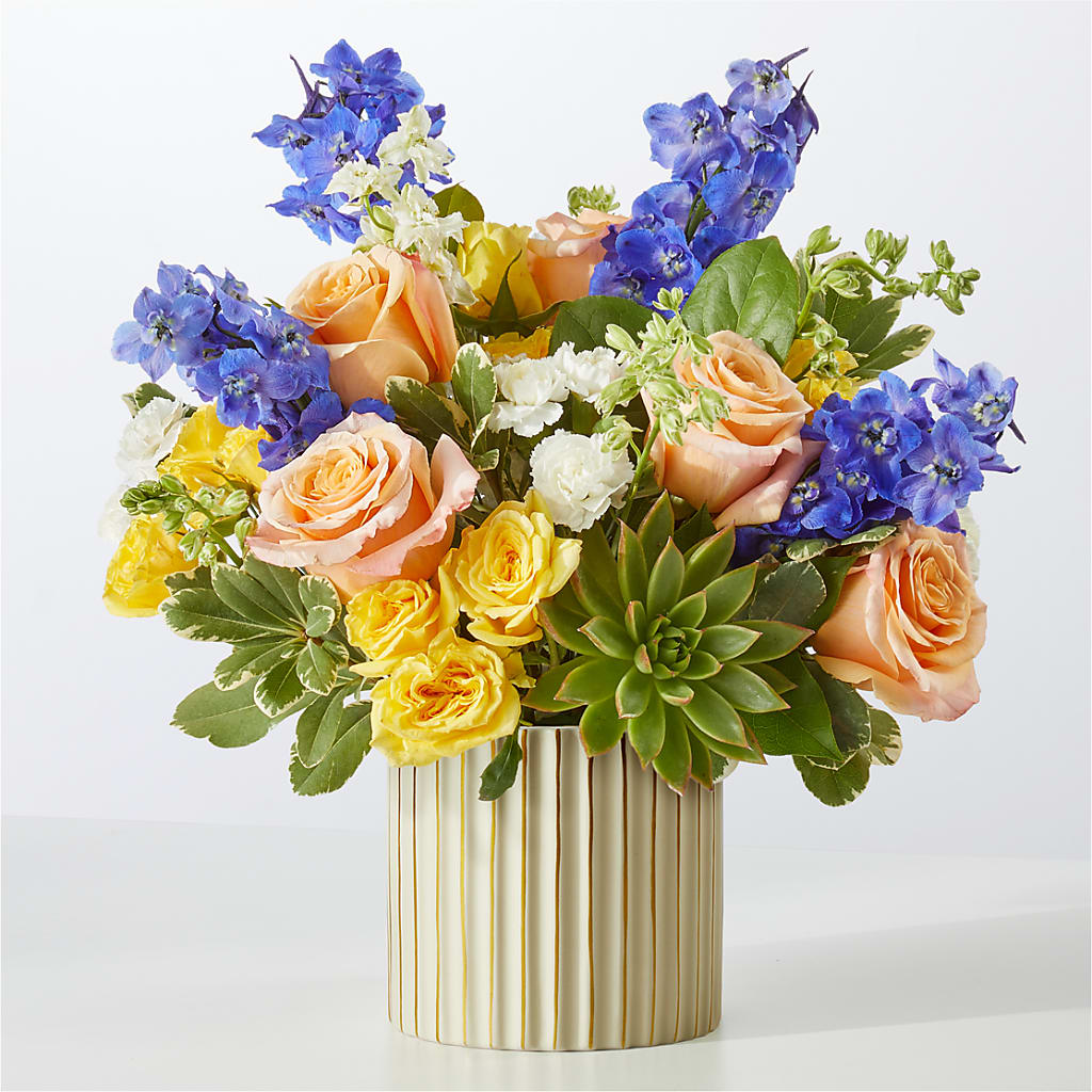 Cobalt Reverie Bouquet – Lasting Impressions Flowers Llc, Flemingsburg KY