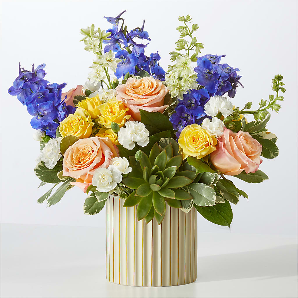 Cobalt Reverie Bouquet – Lasting Impressions Flowers Llc, Flemingsburg KY
