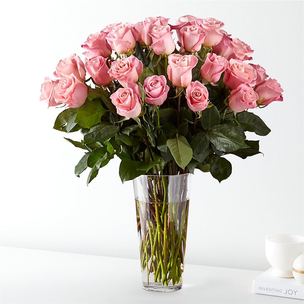 Long Stem Pink Rose Bouquet – Lasting Impressions Flowers Llc, Flemingsburg KY