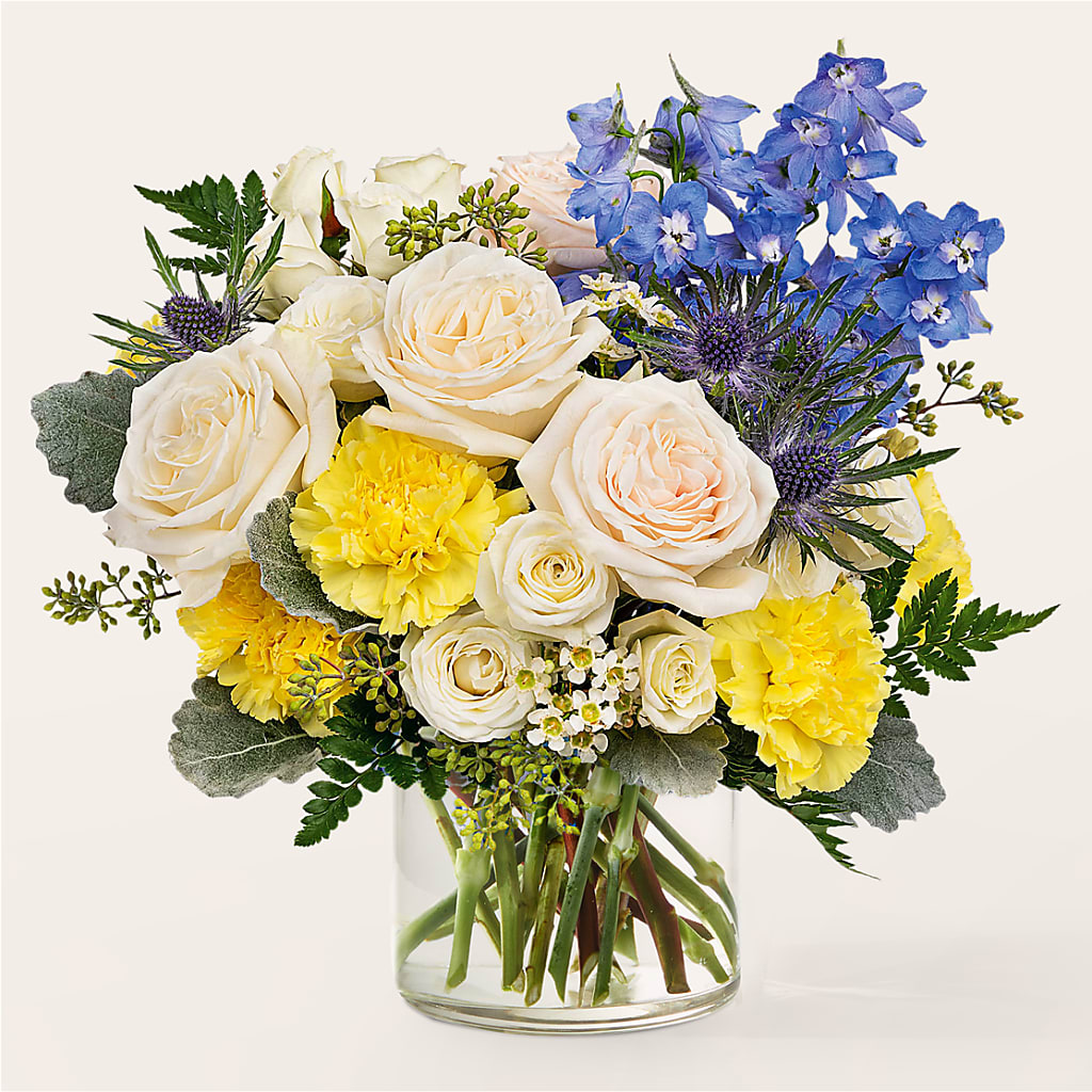 Lemon Sorbet Bouquet – Lasting Impressions Flowers Llc, Flemingsburg KY