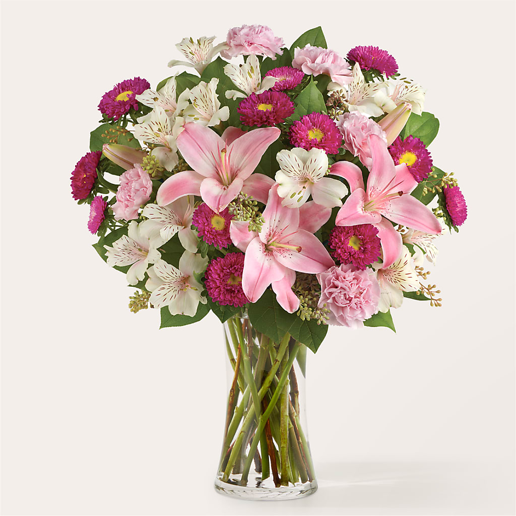 Feeling Fuchsia Bouquet – Lasting Impressions Flowers Llc, Flemingsburg KY