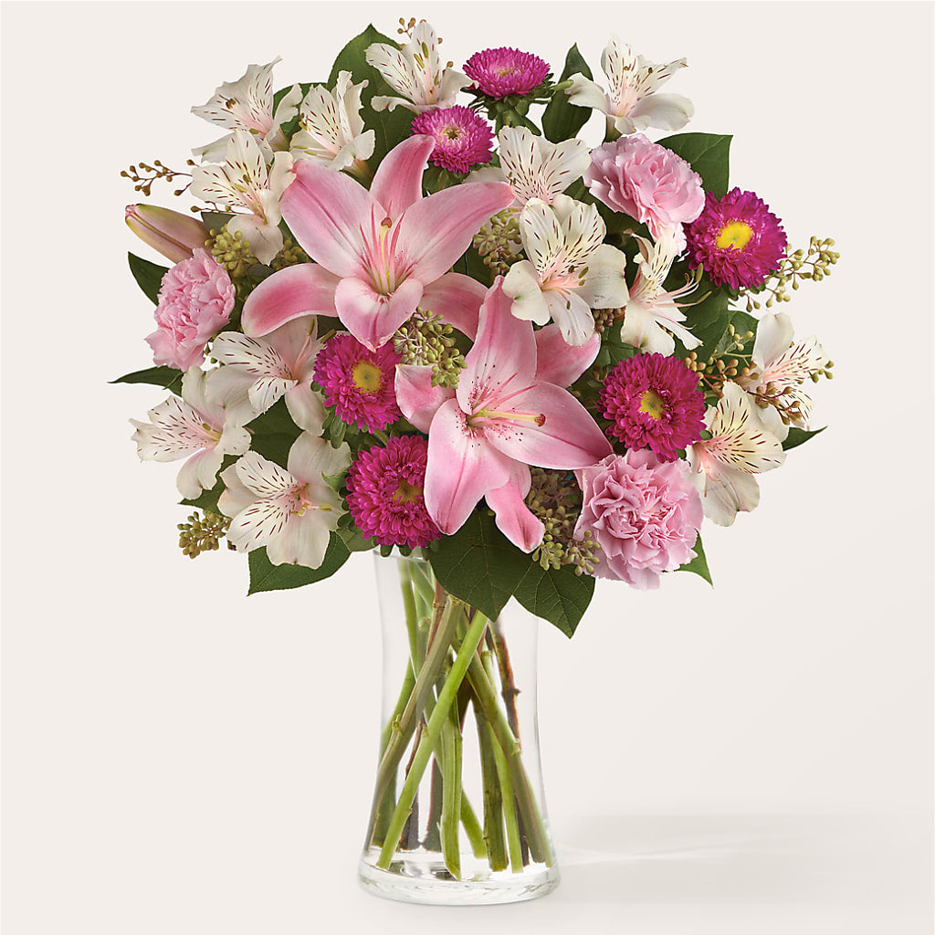 Feeling Fuchsia Bouquet – Lasting Impressions Flowers Llc, Flemingsburg KY