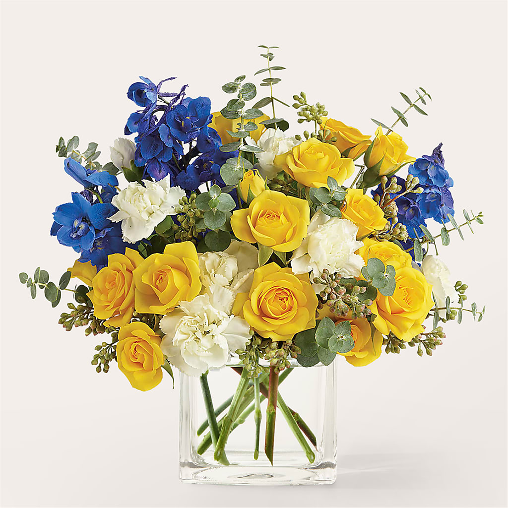 Sparkling Citrine Bouquet – Lasting Impressions Flowers Llc, Flemingsburg KY