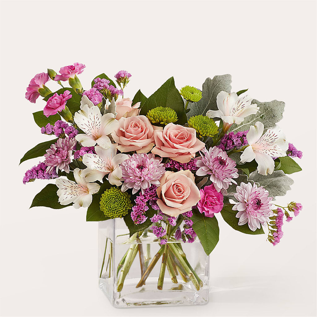 Pink Suede Bouquet – Lasting Impressions Flowers Llc, Flemingsburg KY