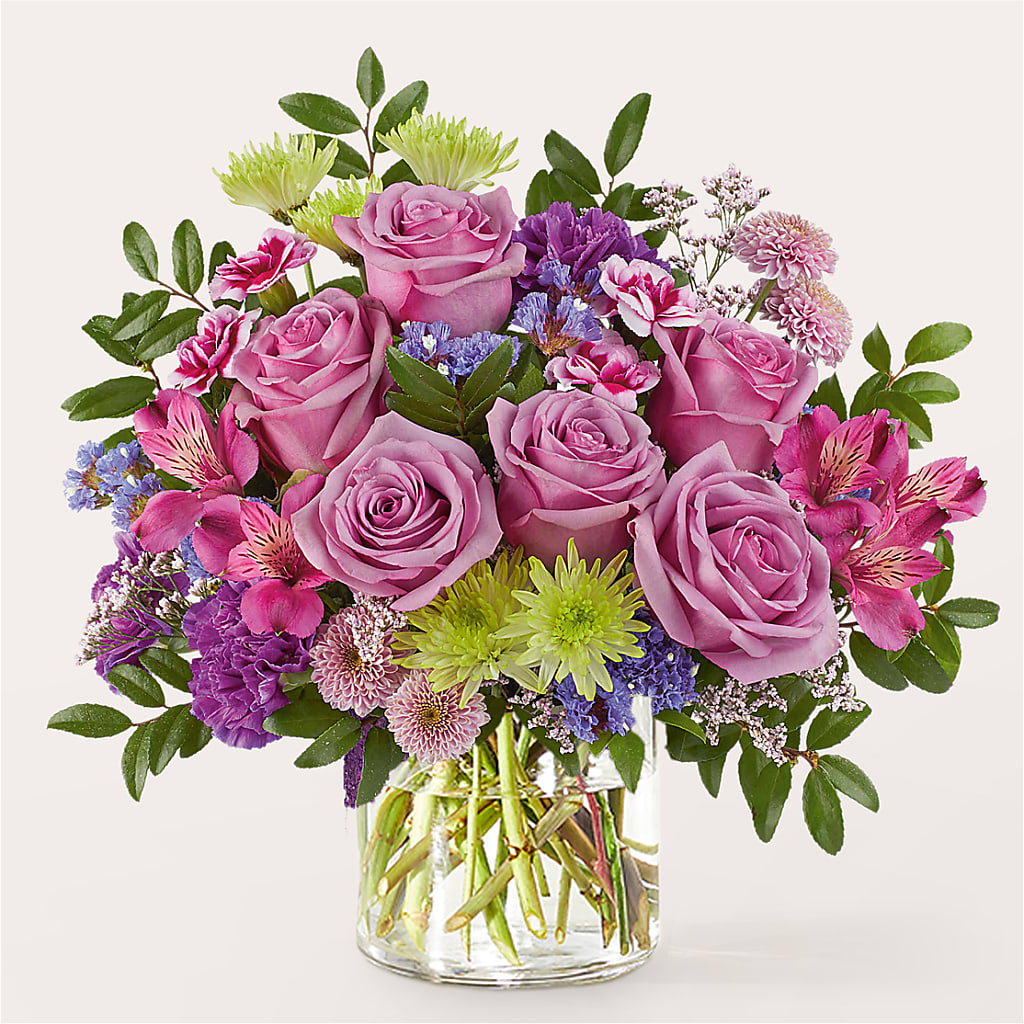 Glass Half Full Bouquet – Lasting Impressions Flowers Llc, Flemingsburg KY