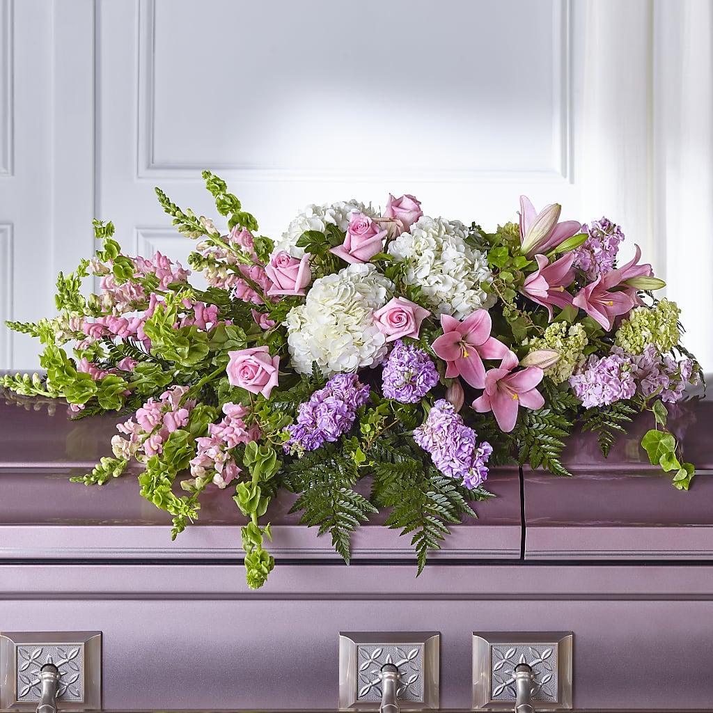 Life's Gratitude Casket Spray – Lasting Impressions Flowers Llc, Flemingsburg KY
