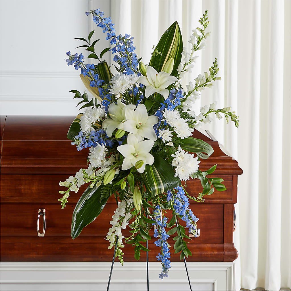 Eternal Impressions Standing Spray – Lasting Impressions Flowers Llc, Flemingsburg KY