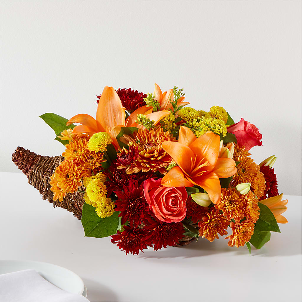 Bouquet of Blessings Cornucopia – Lasting Impressions Flowers Llc, Flemingsburg KY