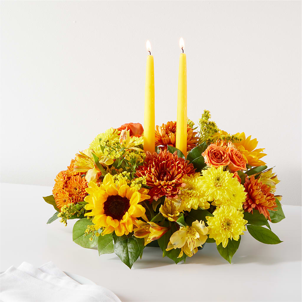 Autumn Harmony Centerpiece – Lasting Impressions Flowers Llc, Flemingsburg KY
