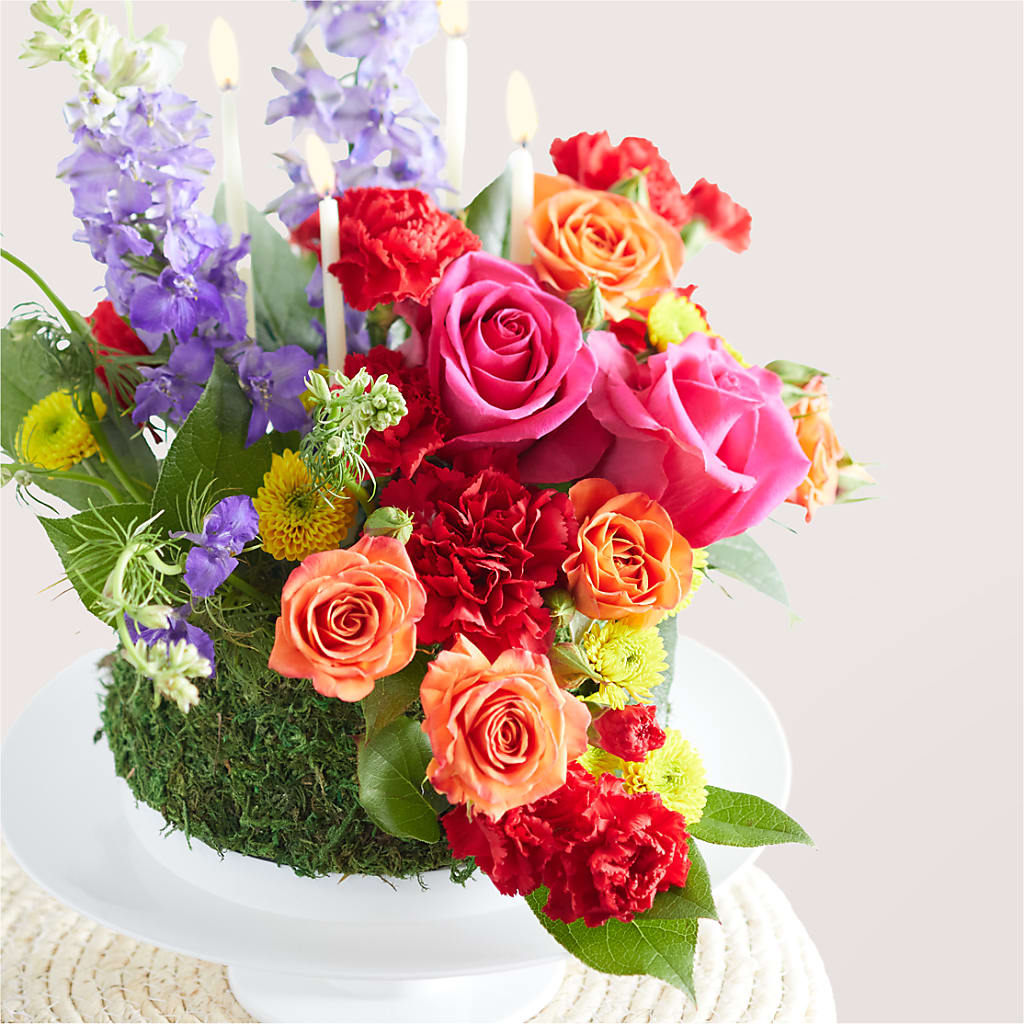 Best Year Yet Floral Cake – Lasting Impressions Flowers Llc, Flemingsburg KY
