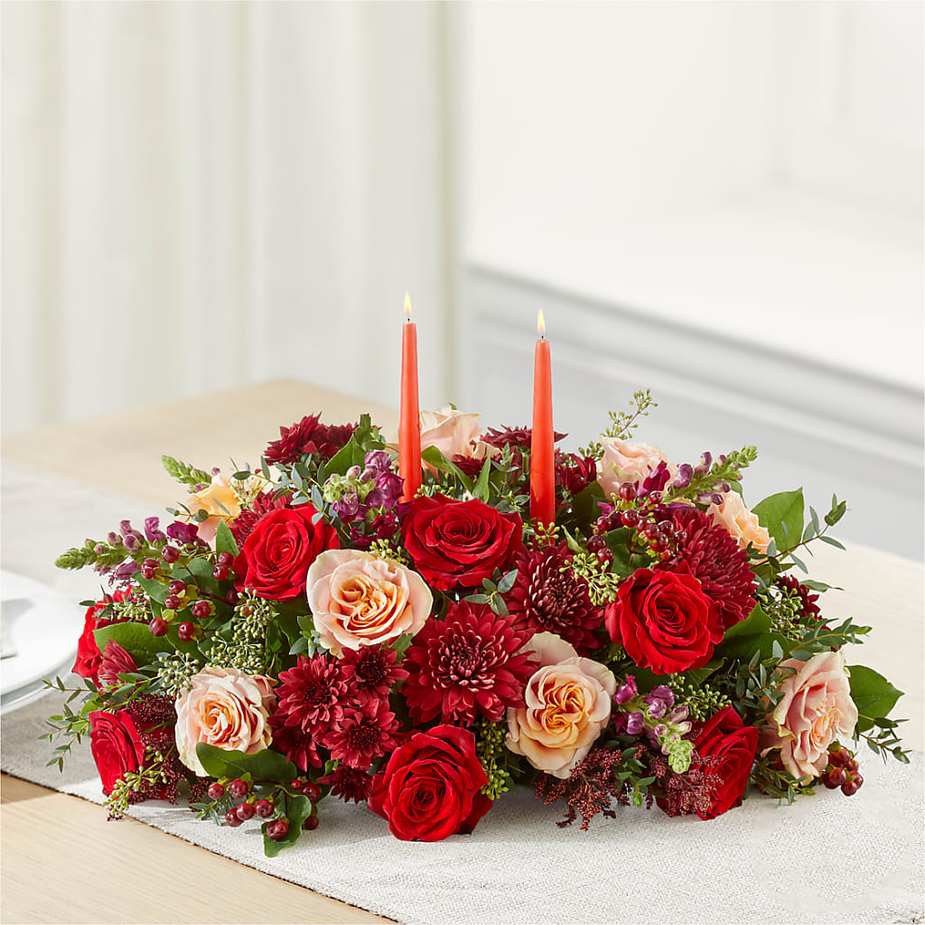 Most Thankful Centerpiece – Lasting Impressions Flowers Llc, Flemingsburg KY
