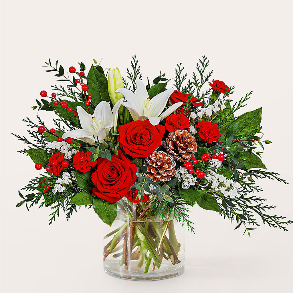 Best in Snow Bouquet – Lasting Impressions Flowers Llc, Flemingsburg KY