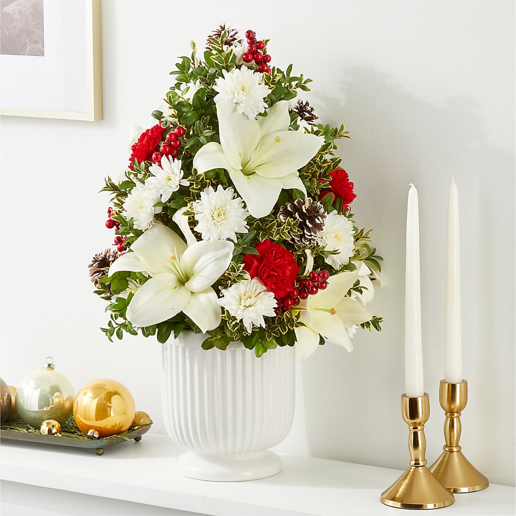 Festive Moments Tree –  Lasting Impressions Flowers Llc, Flemingsburg KY