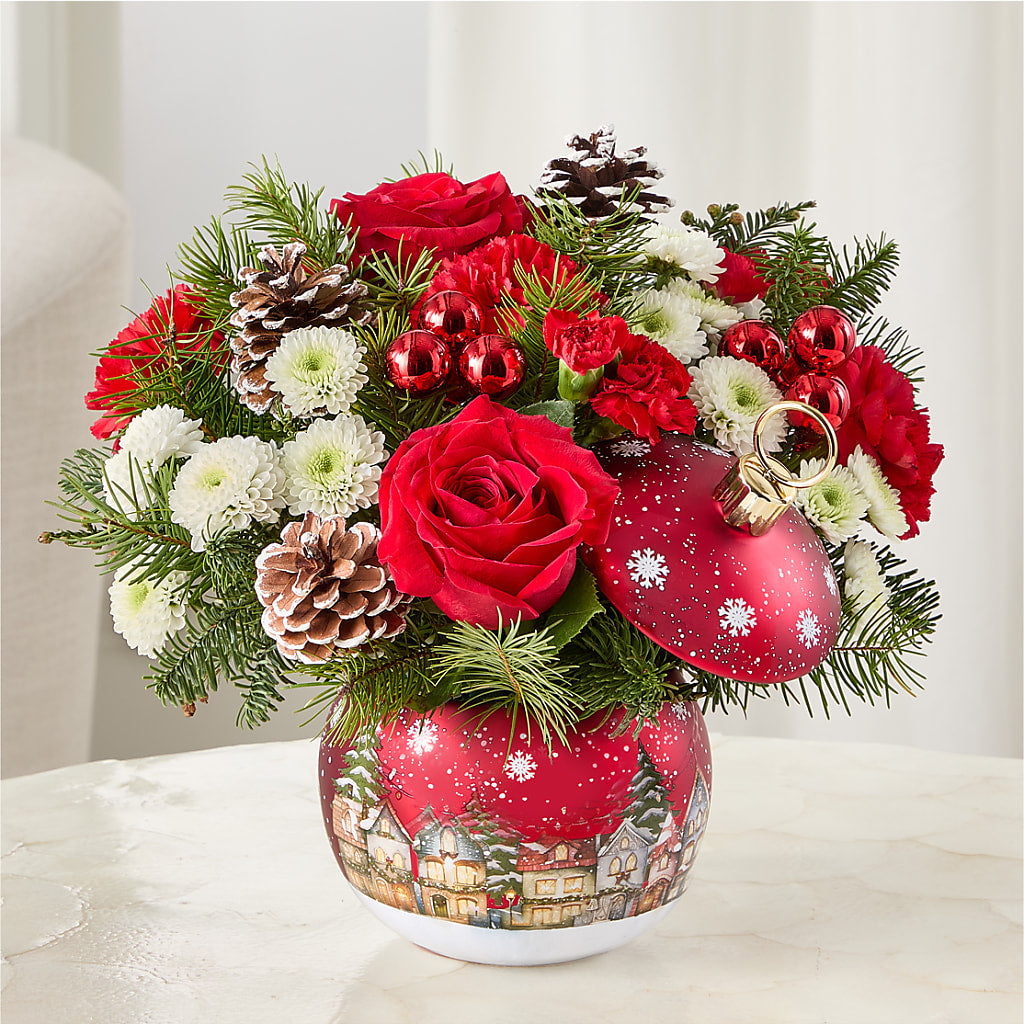 Christmas Carols Ornament –  Lasting Impressions Flowers Llc, Flemingsburg KY