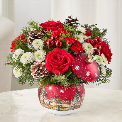 Christmas Carols Ornament –  Lasting Impressions Flowers Llc, Flemingsburg KY