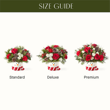 Jolly Snowman Bouquet –  Lasting Impressions Flowers Llc, Flemingsburg KY