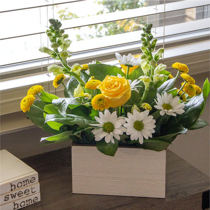 Sun Salutation Box Bouquet –  Lasting Impressions Flowers Llc, Flemingsburg KY