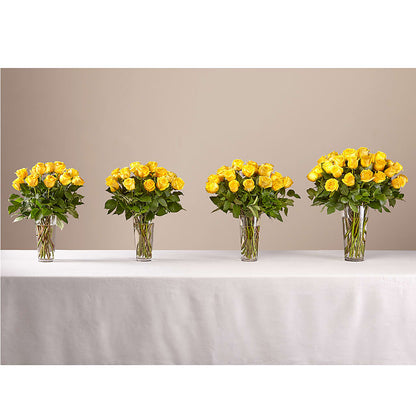 Long Stem Yellow Rose Bouquet –  Lasting Impressions Flowers Llc, Flemingsburg KY