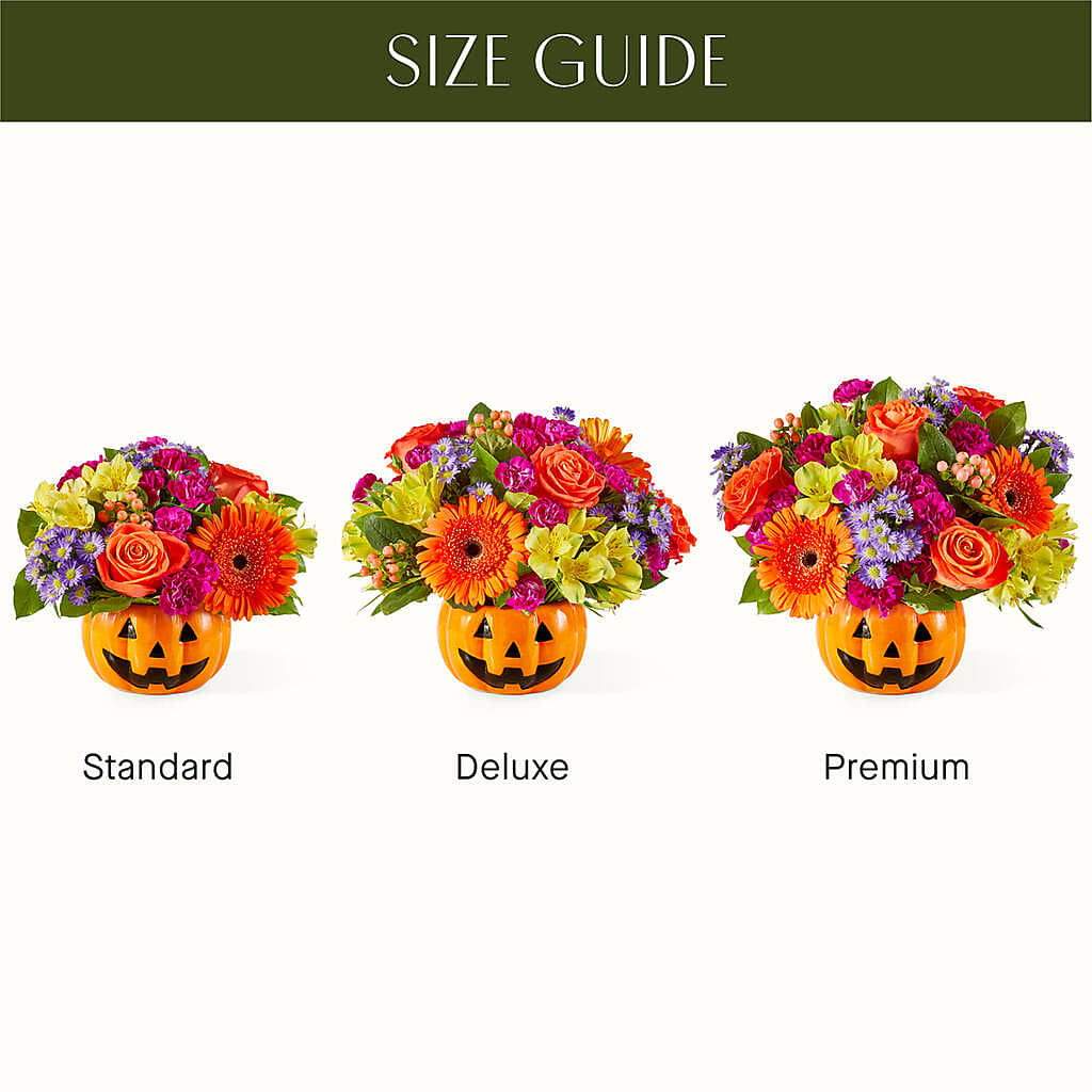 Tricks & Treats Pumpkin –  Lasting Impressions Flowers Llc, Flemingsburg KY