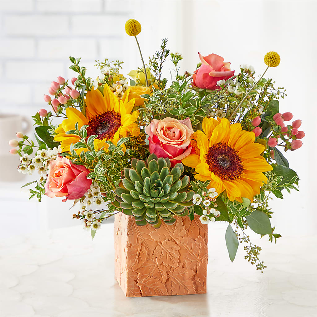 Sunflower Season Bouquet –  Lasting Impressions Flowers Llc, Flemingsburg KY