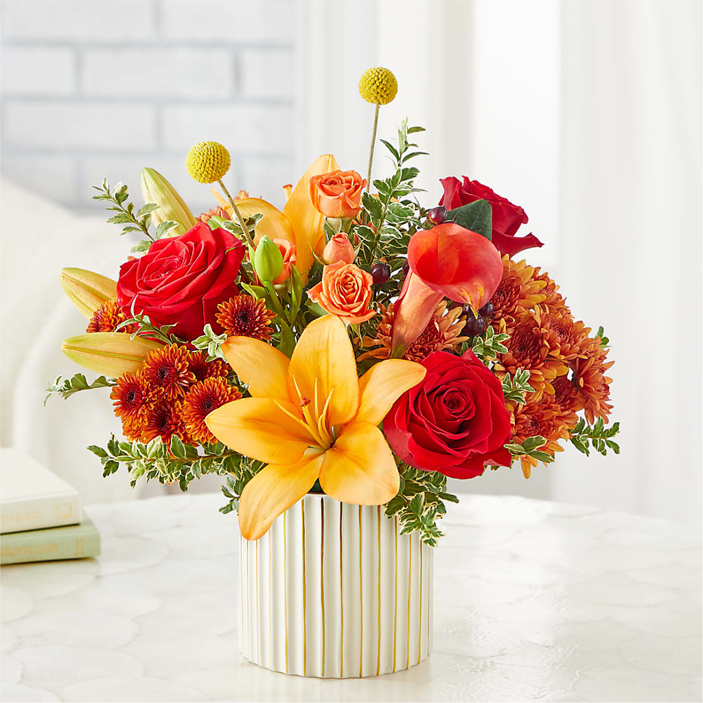 Scarlet Skies Bouquet –  Lasting Impressions Flowers Llc, Flemingsburg KY