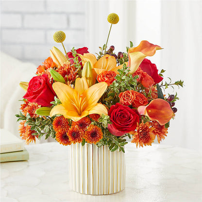 Scarlet Skies Bouquet –  Lasting Impressions Flowers Llc, Flemingsburg KY