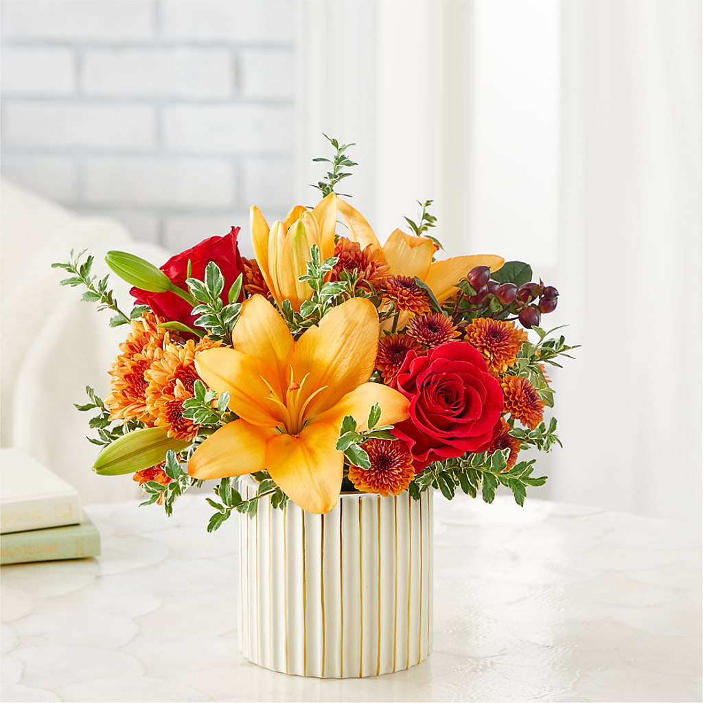 Scarlet Skies Bouquet –  Lasting Impressions Flowers Llc, Flemingsburg KY