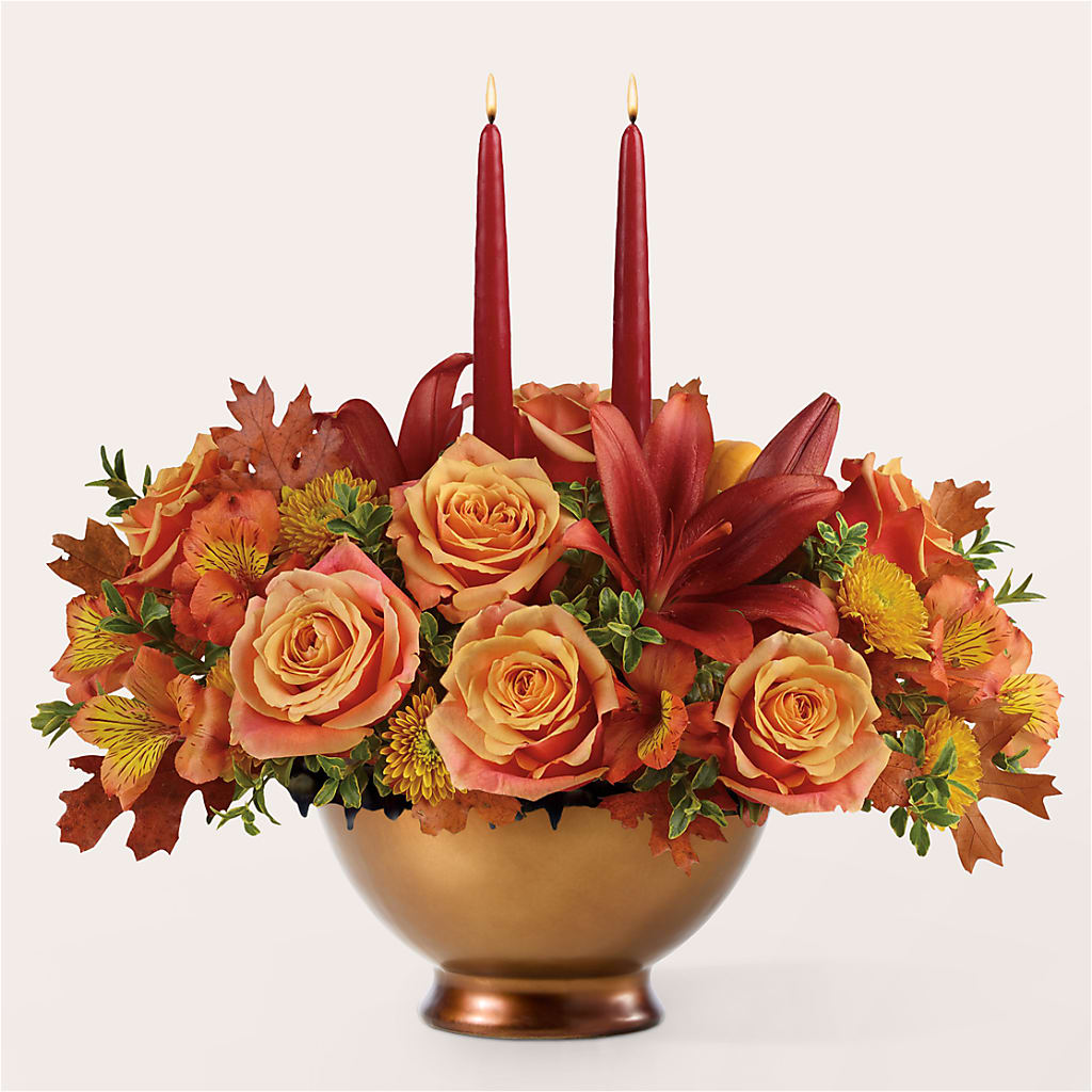 Harvest Table Centerpiece –  Lasting Impressions Flowers Llc, Flemingsburg KY