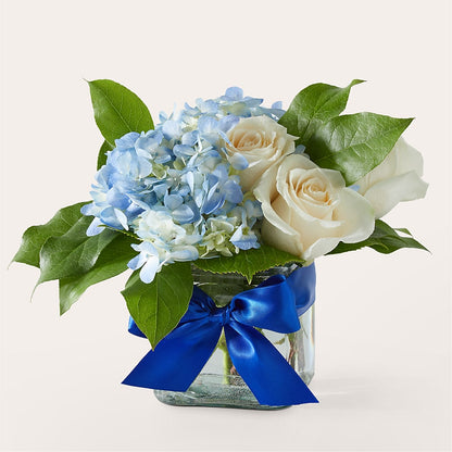 Sky Blue Delight Bouquet –  Lasting Impressions Flowers Llc, Flemingsburg KY