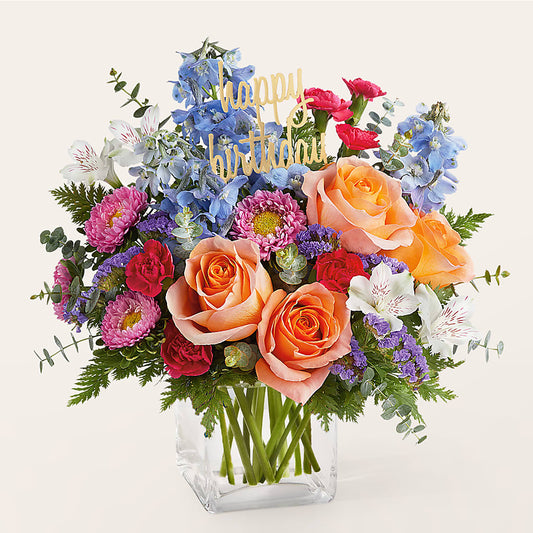 Birthday Bash Bouquet –  Lasting Impressions Flowers Llc, Flemingsburg KY