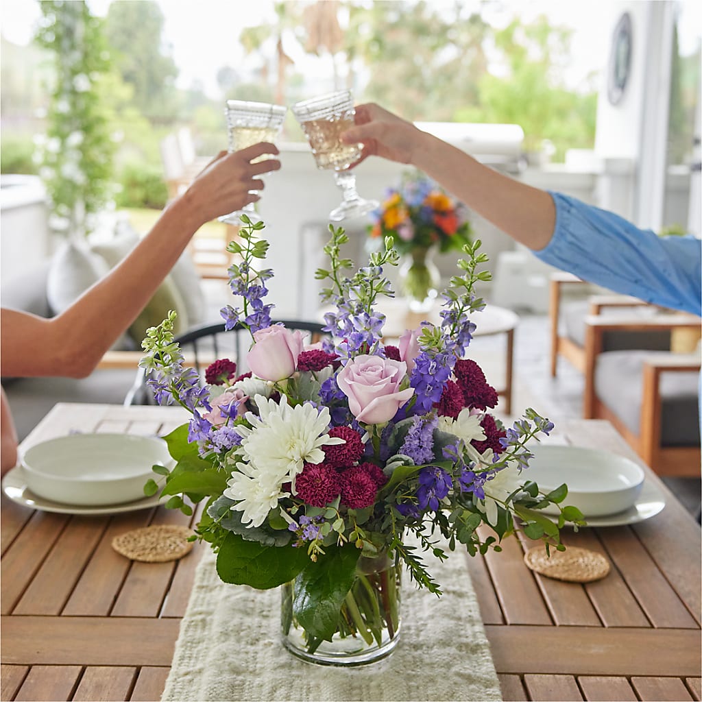 Violet Frost Bouquet –  Lasting Impressions Flowers Llc, Flemingsburg KY