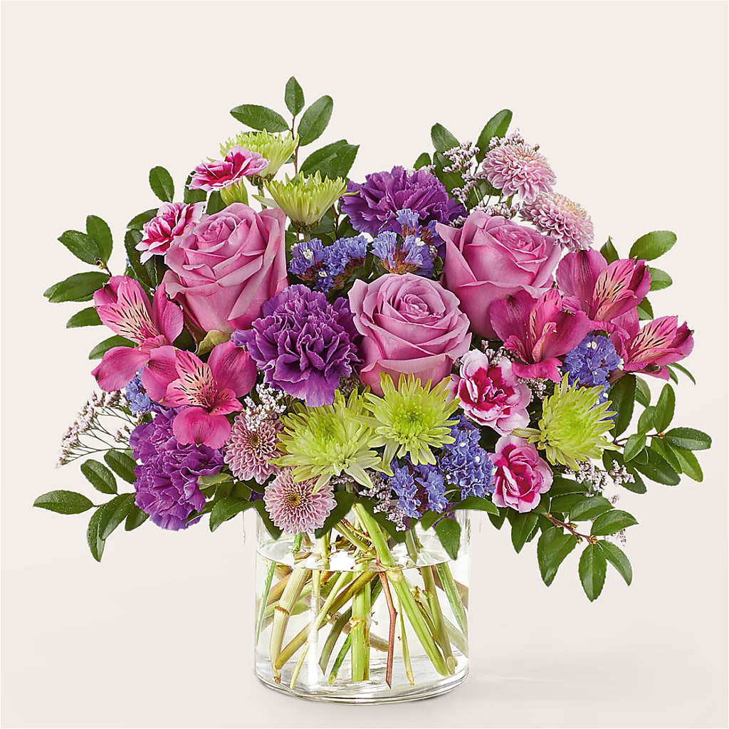 Glass Half Full Bouquet –  Lasting Impressions Flowers Llc, Flemingsburg KY