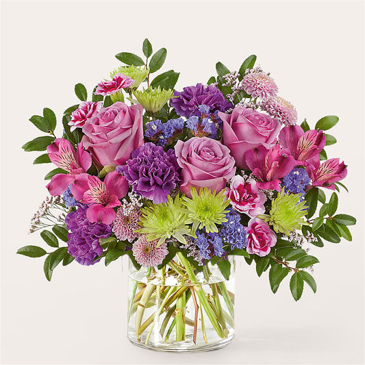 Glass Half Full Bouquet –  Lasting Impressions Flowers Llc, Flemingsburg KY
