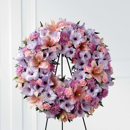 Beloved Friend Wreath –  Lasting Impressions Flowers Llc, Flemingsburg KY
