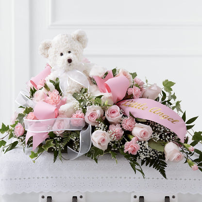 Touch of Sympathy Casket Spray –  Lasting Impressions Flowers Llc, Flemingsburg KY