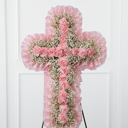 Angel's Cross Easel –  Lasting Impressions Flowers Llc, Flemingsburg KY