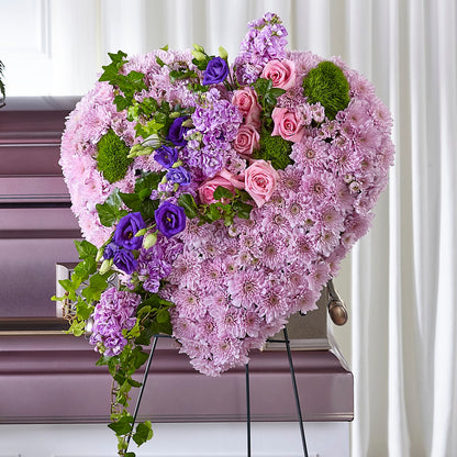Treasured Love Standing Heart –  Lasting Impressions Flowers Llc, Flemingsburg KY