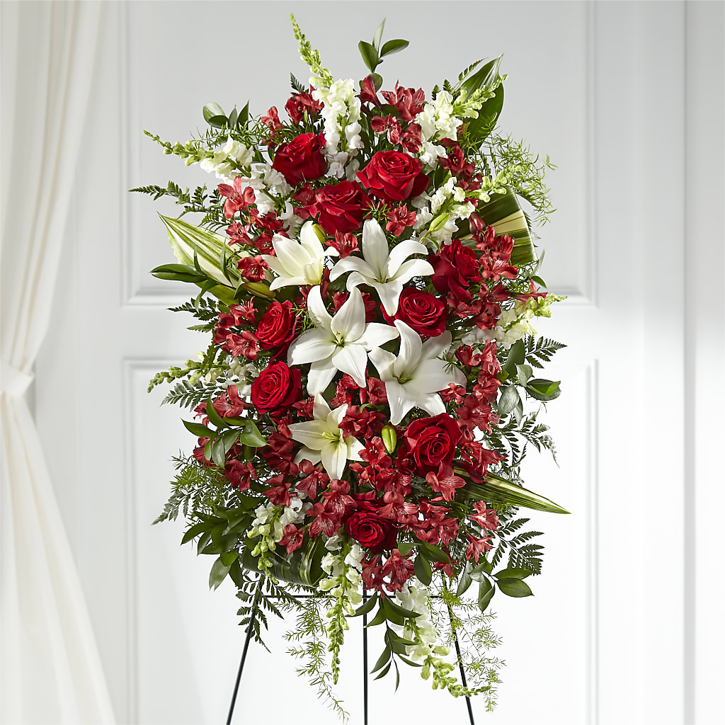 Everlasting Memory Standing Spray –  Lasting Impressions Flowers Llc, Flemingsburg KY