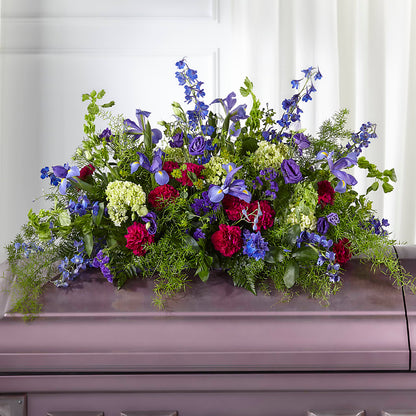 Always Treasured Casket Spray –  Lasting Impressions Flowers Llc, Flemingsburg KY