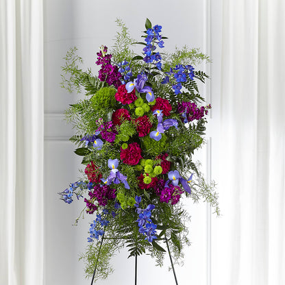 Heavenly Skies Standing Spray –  Lasting Impressions Flowers Llc, Flemingsburg KY