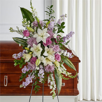 Grateful Hearts Standing Spray –  Lasting Impressions Flowers Llc, Flemingsburg KY