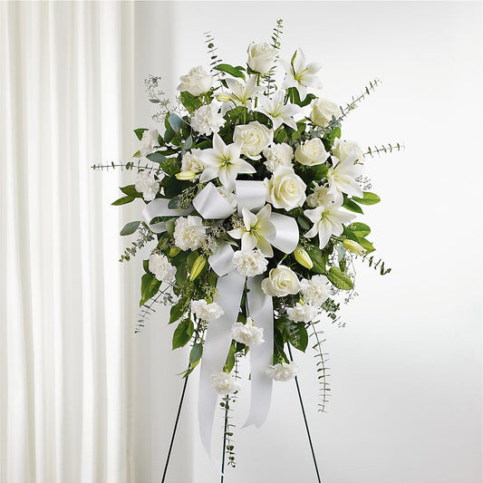 With Care Standing Spray –  Lasting Impressions Flowers Llc, Flemingsburg KY