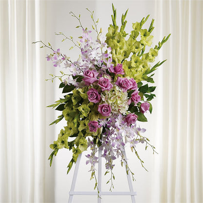 Lasting Legacy Standing Spray –  Lasting Impressions Flowers Llc, Flemingsburg KY