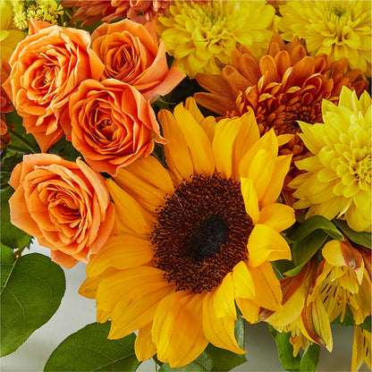 Autumn Harmony Centerpiece –  Lasting Impressions Flowers Llc, Flemingsburg KY