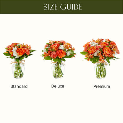 Apricot Glow Bouquet –  Lasting Impressions Flowers Llc, Flemingsburg KY