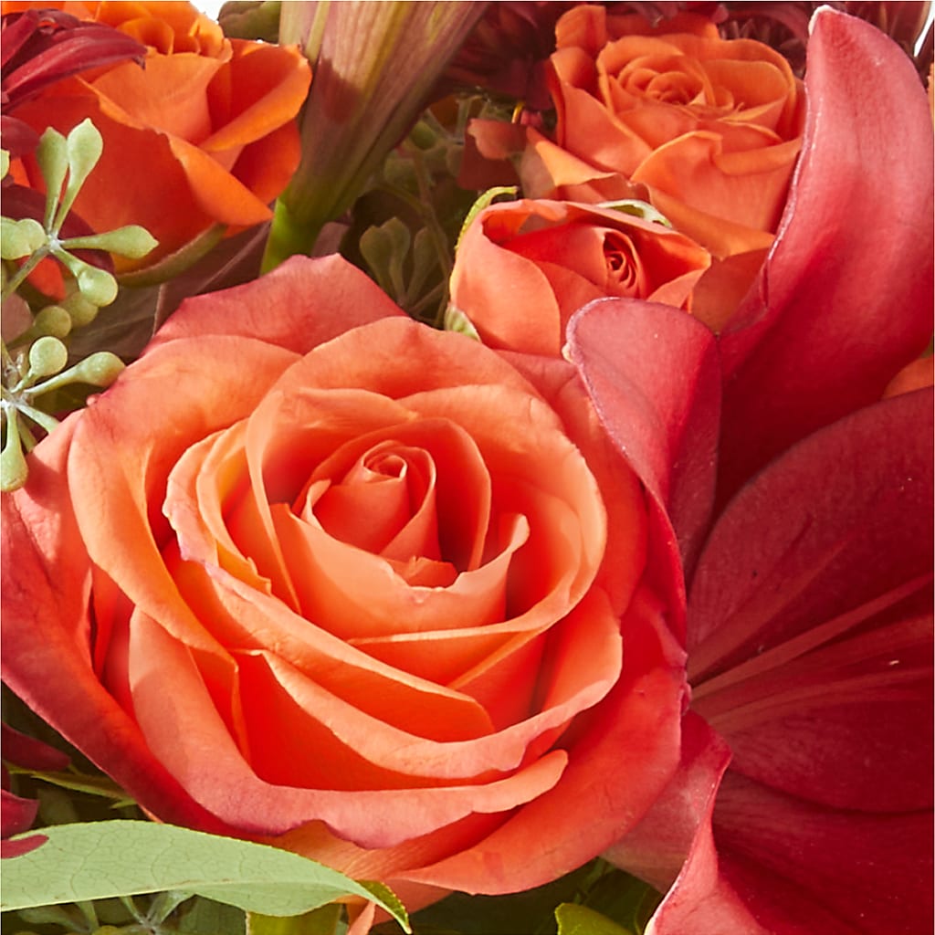 Crimson Leaves Bouquet –  Lasting Impressions Flowers Llc, Flemingsburg KY