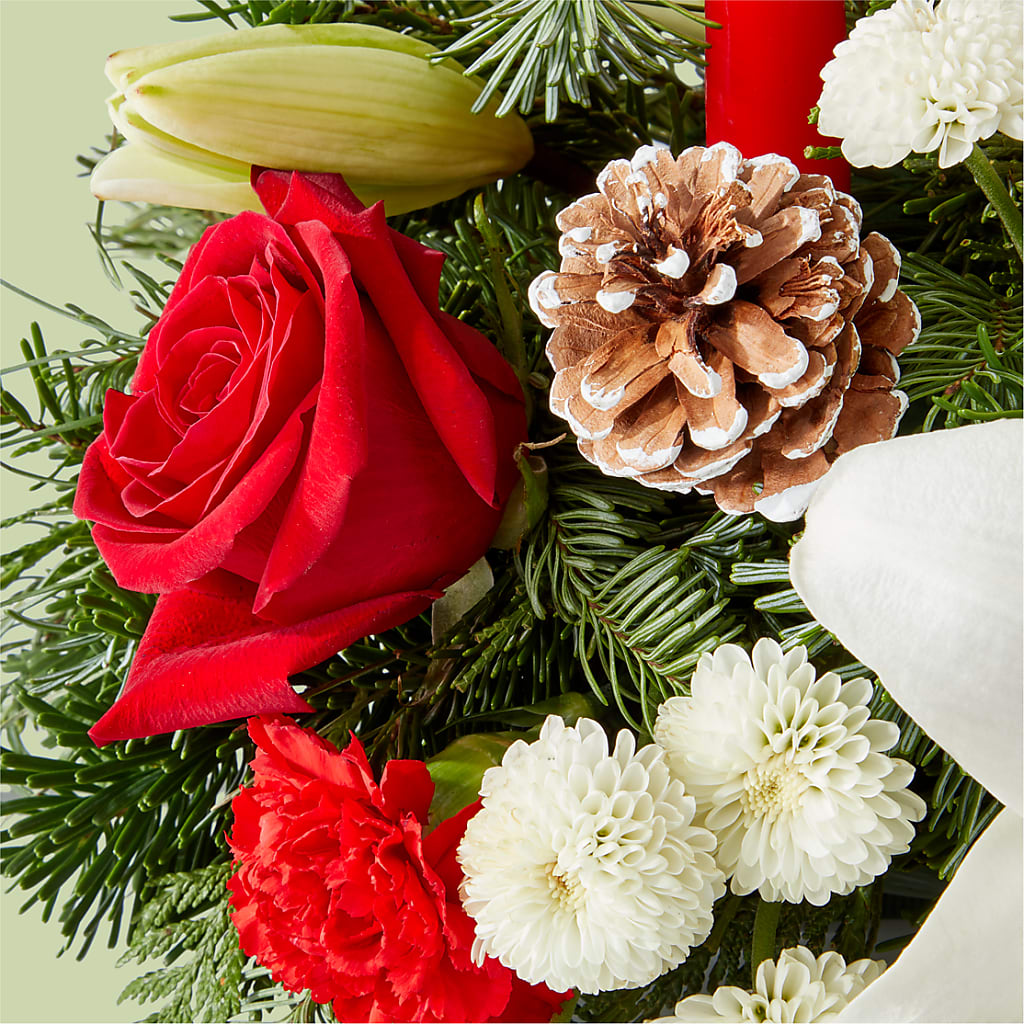 Seasonal Festivities Centerpiece –  Lasting Impressions Flowers Llc, Flemingsburg KY