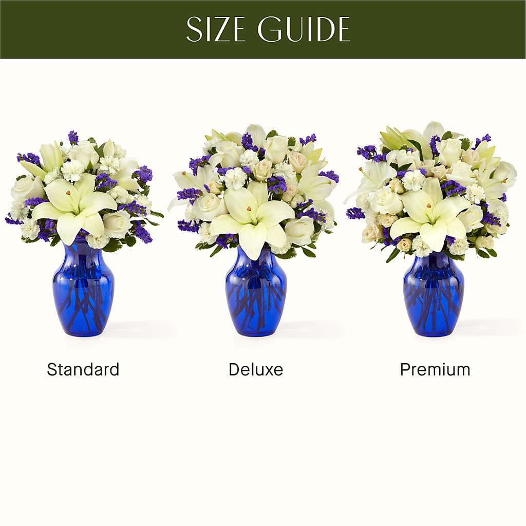 Sapphire Rush Bouquet –  Lasting Impressions Flowers Llc, Flemingsburg KY