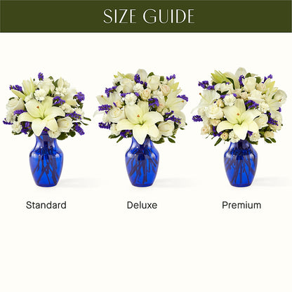 Sapphire Rush Bouquet –  Lasting Impressions Flowers Llc, Flemingsburg KY